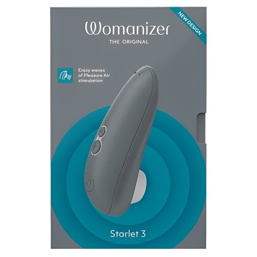 Компактный бесконтактный стимулятор клитора Womanizer Starlet 3 Gray Компактный бесконтактный стимулятор клитора Womanizer Starlet 3 Gray