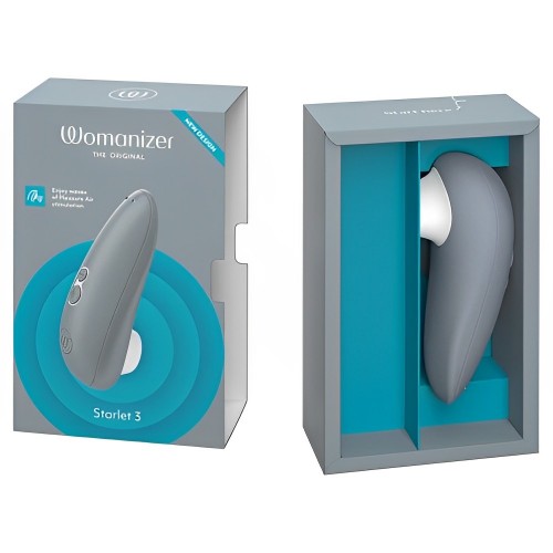 Компактный бесконтактный стимулятор клитора Womanizer Starlet 3 Gray Компактный бесконтактный стимулятор клитора Womanizer Starlet 3 Gray