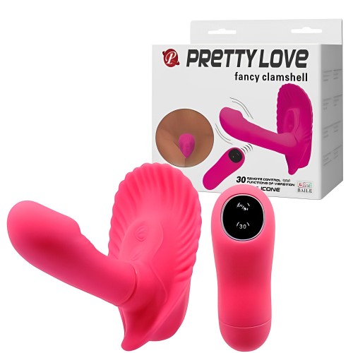 Беспроводной вибростимулятор Pretty Love Fancy Clamshell Беспроводной вибростимулятор Pretty Love Fancy Clamshell