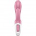 Расширяющийся вибратор с клиторальным стимулятором Satisfyer Air Pump Bunny 2