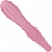 Расширяющийся вибратор с клиторальным стимулятором Satisfyer Air Pump Bunny 2