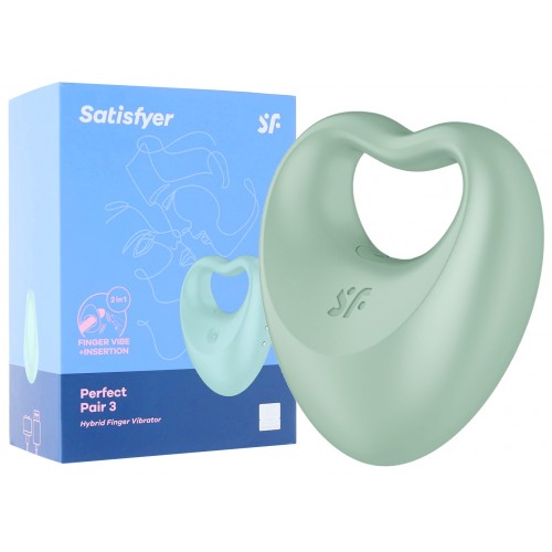Вибромассажер-эрекицонное кольцо Satisfyer Perfect Pair 3 Вибромассажер-эрекицонное кольцо Satisfyer Perfect Pair 3