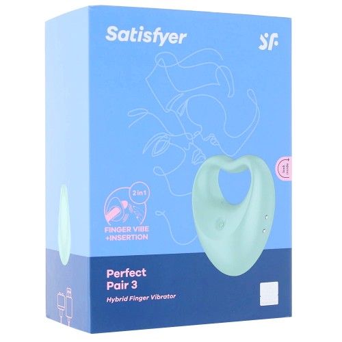 Вибромассажер-эрекицонное кольцо Satisfyer Perfect Pair 3 Вибромассажер-эрекицонное кольцо Satisfyer Perfect Pair 3