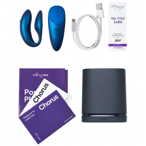 Смарт-вибратор для двоих We-Vibe Chorus синий Смарт-вибратор для двоих We-Vibe Chorus синий