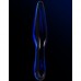 Двусторонний синий фаллос из стекла Sexus Glass 18 см Двусторонний синий фаллос из стекла Sexus Glass 18 см
