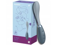 Гибкий вибратор для точки G Satisfyer G-Spot Flex 3 серый