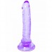 Прозрачный фаллоимитатор Intergalactic Orion Purple 14 см