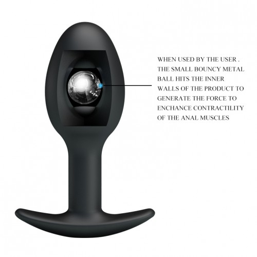 Анальная пробка со смещенным центром тяжести Pretty Love Anal Balls Анальная пробка со смещенным центром тяжести Pretty Love Anal Balls