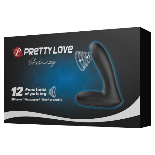 Перезаряжаемый смарт-массажер простаты с пульсацией Pretty Love Archenemy Перезаряжаемый смарт-массажер простаты с пульсацией Pretty Love Archenemy