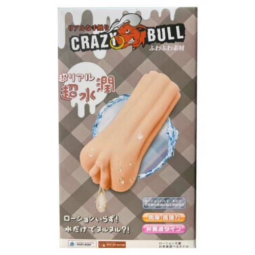 Реалистичная вагина Crazy Bull с эффектом выделения смазки Реалистичная вагина Crazy Bull с эффектом выделения смазки