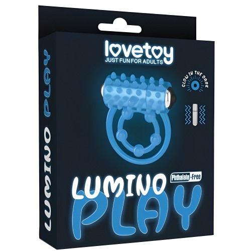 !!!ТОВАР С ДЕФЕКТОМ!!!Двойное виброкольцо светящееся в темноте Lumino Play Vibrating Penis Ring !!!ТОВАР С ДЕФЕКТОМ!!!Двойное виброкольцо светящееся в темноте Lumino Play Vibrating Penis Ring
