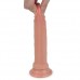 Фаллоимитатор на присоске телесный Dual-Layered Silicone Cock 19 см