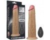 Реалистичный вибратор с ротацией Dual Layered Silicone Rotator 21 см