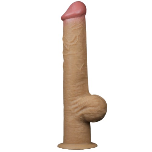 Рельефный фаллос с высоко посаженной мошонкой Lovetoy Silicone Cock 33 см Рельефный фаллос с высоко посаженной мошонкой Lovetoy Silicone Cock 33 см