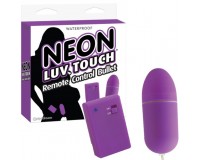 Виброяйцо на дистанционном управлении Neon Luv Touch Remote Control Bullet Purple