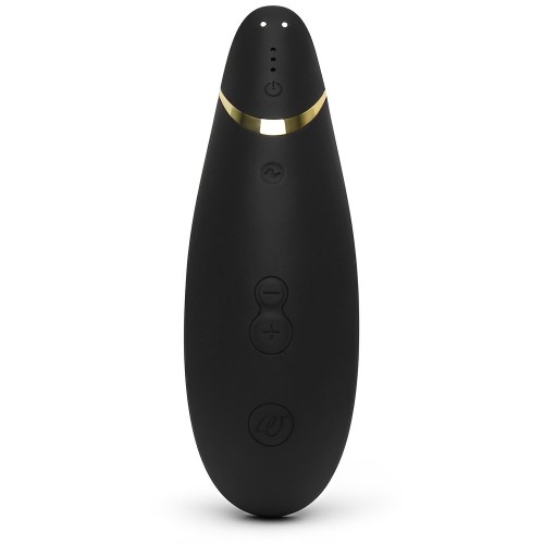 Бесконтактный вакуумно-волновой стимулятор клитора Womanizer Premium черный Бесконтактный вакуумно-волновой стимулятор клитора Womanizer Premium черный