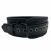 Дизайнерский черный ошейник на поводке