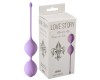 Вагинальные шарики Love Story Fleur-de-lisa Violet fantasy фиолетовые