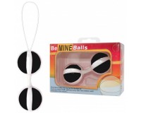 Анально-вагинальные шарики Be Mine Balls черные