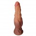 Фаллоимитатор с ярко выраженным рельефом и градиентом Lovetoy Silicone Cock 25 см