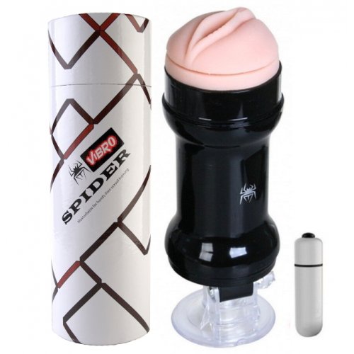 Мастурбатор с вибрацией Spider Man Hands Free черный Мастурбатор с вибрацией Spider Man Hands Free черный