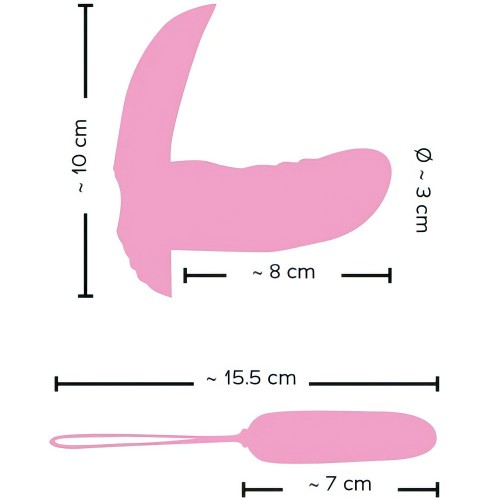 Вибростимулятор с дистанционным управлением Sweet Smile Вибростимулятор с дистанционным управлением Sweet Smile