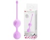 Вагинальные шарики со смещённым центром тяжести Pretty Love Kegel Tighten Up I розовые
