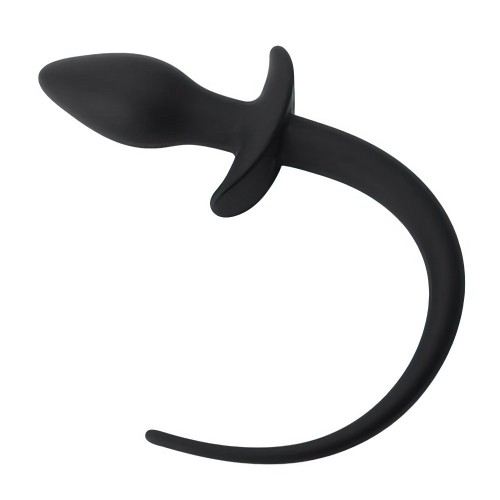 Черная анальная пробка с силиконовым хвостом Taboo Черная анальная пробка с силиконовым хвостом Taboo