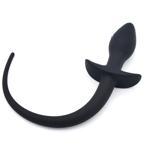 Черная анальная пробка с силиконовым хвостом Taboo Черная анальная пробка с силиконовым хвостом Taboo