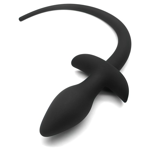 Черная анальная пробка с силиконовым хвостом Taboo Черная анальная пробка с силиконовым хвостом Taboo