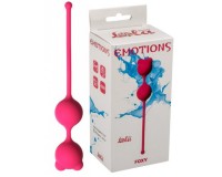 Розовые вагинальные шарики Emotions Foxy