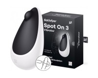 Клиторальный вибромассажер с толчковым стимулятором Satisfyer Spot On 3 черный