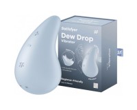 Клиторальный вибростимулятор Satisfyer Dew Drop голубой
