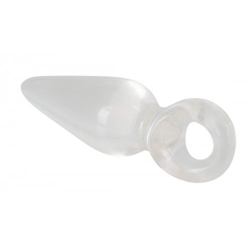 Втулка анальная на палец Finger Plug прозрачная Втулка анальная на палец Finger Plug прозрачная