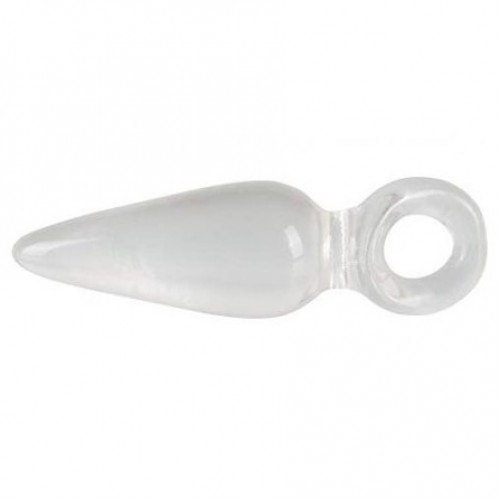 Втулка анальная на палец Finger Plug прозрачная Втулка анальная на палец Finger Plug прозрачная