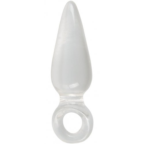 Втулка анальная на палец Finger Plug прозрачная Втулка анальная на палец Finger Plug прозрачная