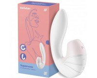Вибратор с вакуумно-волновым стимулятором клитора Satisfyer Supernova White