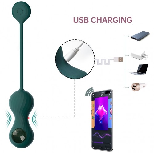 Набор вагинальных смарт-шариков с вибрацией Magic Motion Crystal Duo Набор вагинальных смарт-шариков с вибрацией Magic Motion Crystal Duo