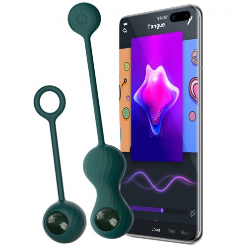 Набор вагинальных смарт-шариков с вибрацией Magic Motion Crystal Duo Набор вагинальных смарт-шариков с вибрацией Magic Motion Crystal Duo