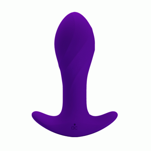 Анальная пробка для ношения с вибрацией Pretty Love Anal Plug Massager фиолетовая Анальная пробка для ношения с вибрацией Pretty Love Anal Plug Massager фиолетовая
