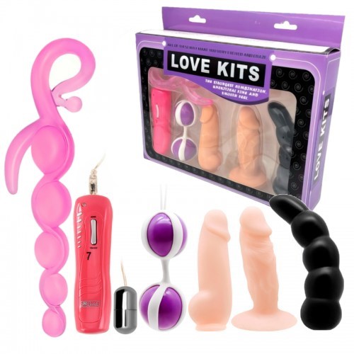 Любовный набор Love Kits из 6 предметов Любовный набор Love Kits из 6 предметов