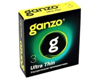 Презервативы Ganzo №3 Ultra Thin ультратонкие