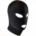 Маска с тремя прорезями черная