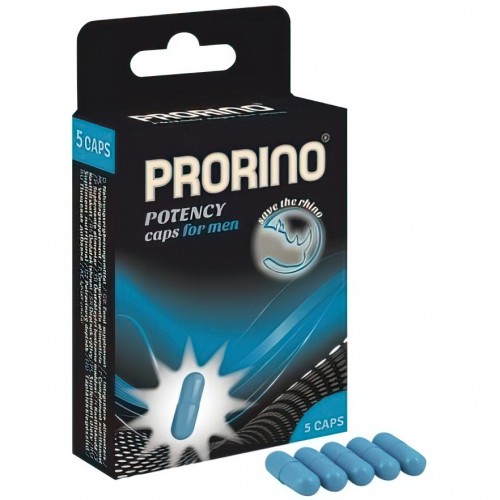 Биологически активная добавка к пище Ero black line PRORINO Potency Caps for men 5 капсул Биологически активная добавка к пище Ero black line PRORINO Potency Caps for men 5 капсул
