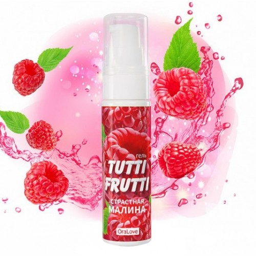 Оральный гель Tutti-Frutti малина 30 гр Оральный гель Tutti-Frutti малина 30 гр