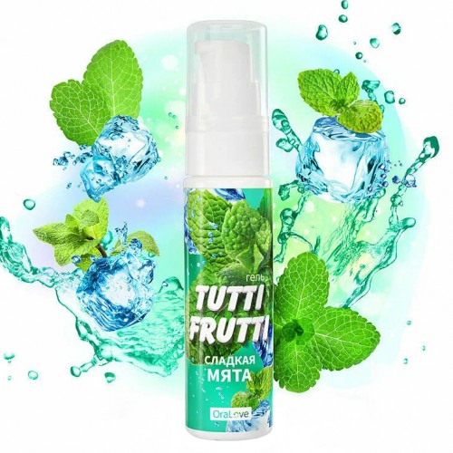 Оральный гель Tutti-Frutti сладкая мята 30 гр Оральный гель Tutti-Frutti сладкая мята 30 гр
