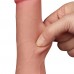 Реалистичный фаллоимитатор с эффектом двойной кожи Lovetoy Sliding-Skin Dual Layer Dong 19 см