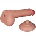 Реалистичный фаллоимитатор с эффектом двойной кожи Lovetoy Sliding-Skin Dual Layer Dong 19 см