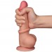 Реалистичный фаллоимитатор с эффектом двойной кожи Lovetoy Sliding-Skin Dual Layer Dong 19 см