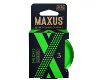 Презервативы Maxus №3 Mixed микс
